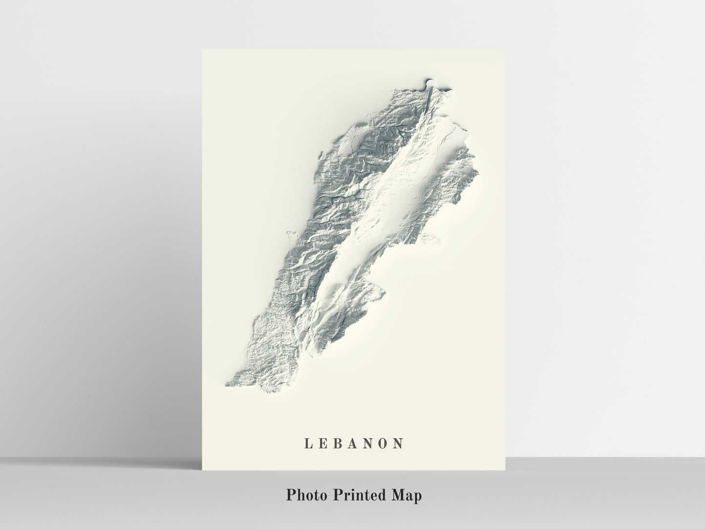 vintage shaded relief map of Sweden