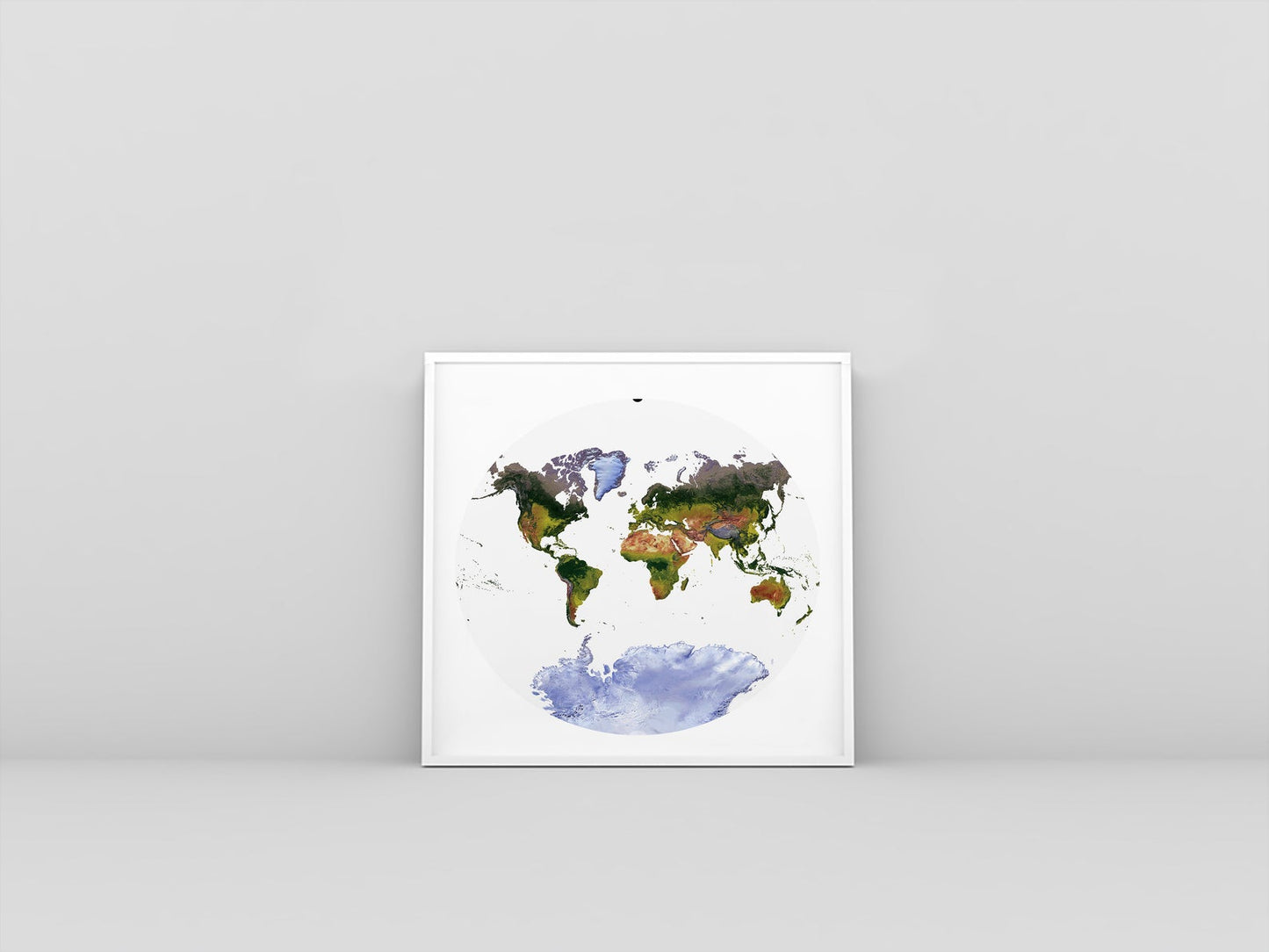 World Map - Van der Grinten Projection